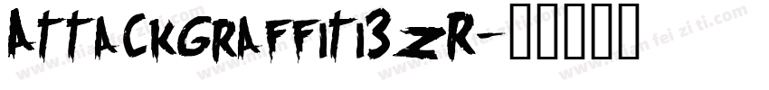 AttackGraffiti3ZR字体转换