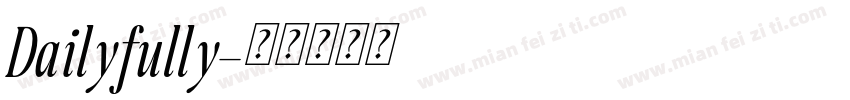 Dailyfully字体转换