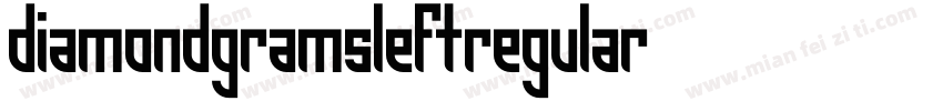DiamondgramsLeftRegular字体转换