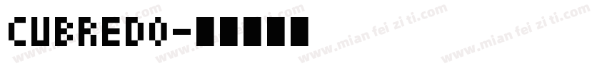 Cubredo字体转换