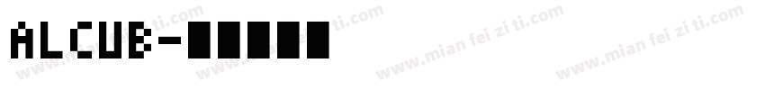 alcub字体转换