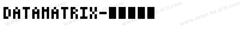 datamatrix字体转换