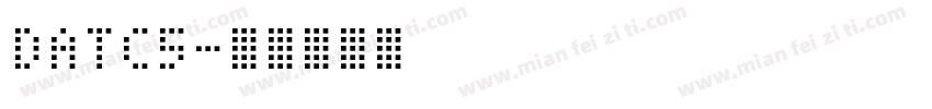 Datc5字体转换