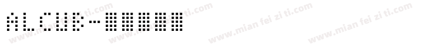 alcub字体转换