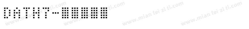dath7字体转换