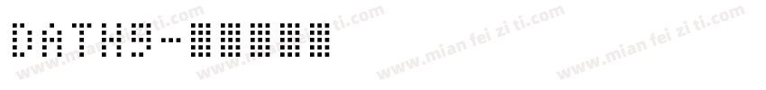dath9字体转换