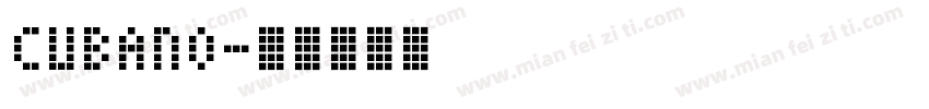 cubano字体转换