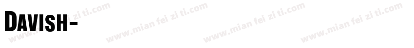 Davish字体转换