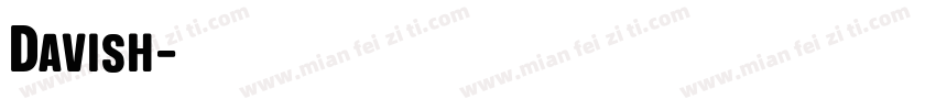Davish字体转换