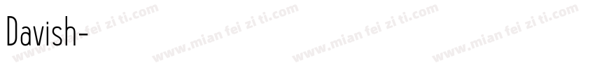Davish字体转换