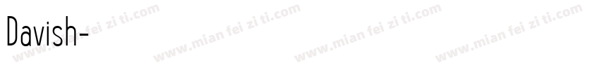 Davish字体转换