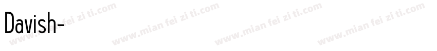 Davish字体转换