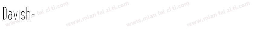 Davish字体转换