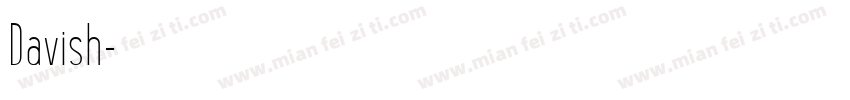 Davish字体转换
