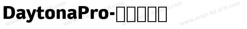 DaytonaPro字体转换