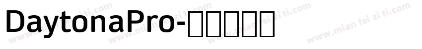 DaytonaPro字体转换