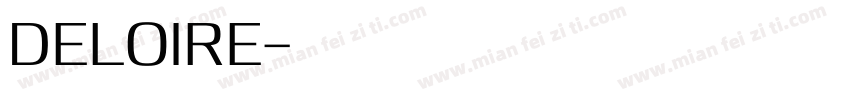 Deloire字体转换