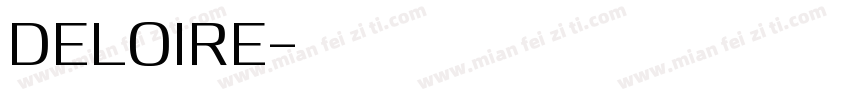 Deloire字体转换