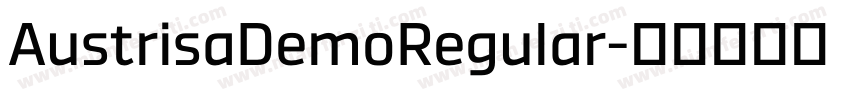 AustrisaDemoRegular字体转换