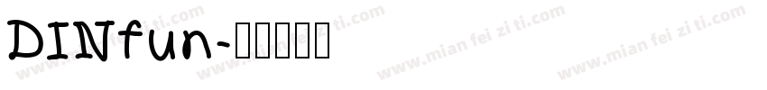 DINfun字体转换