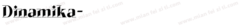 Dinamika字体转换