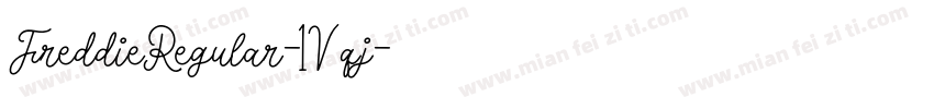 FreddieRegular-1Vqj字体转换