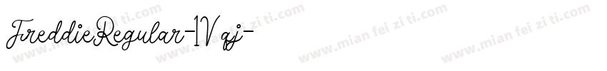 FreddieRegular-1Vqj字体转换