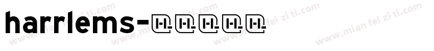 harrlems字体转换