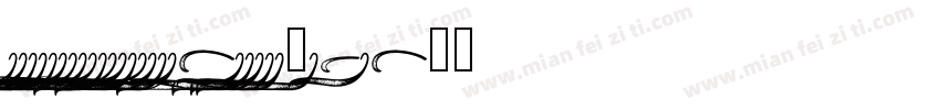 CalligraphyDoublePencil-mMDP字体转换