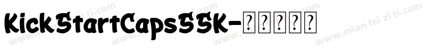 KickStartCapsSSK字体转换