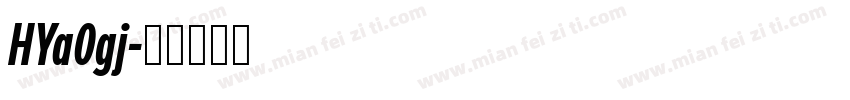 HYa0gj字体转换