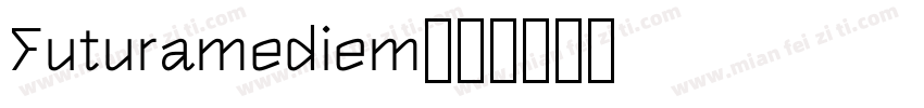 Futuramediem字体转换