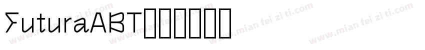 FuturaABT字体转换