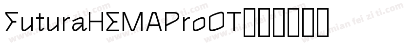 FuturaHEMAProOT字体转换