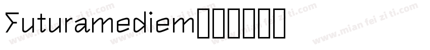 Futuramediem字体转换