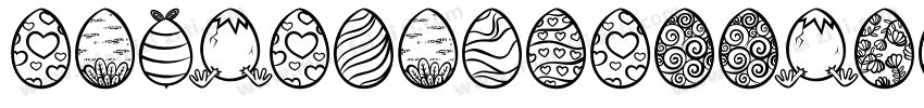 EasterAbcEggTwo-XR0g字体转换