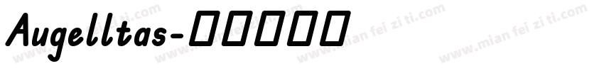 Augelltas字体转换