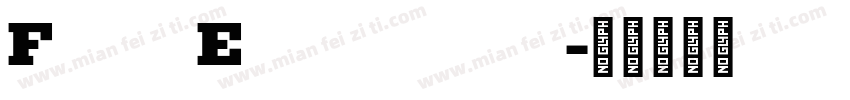 FetteEgyptienne字体转换