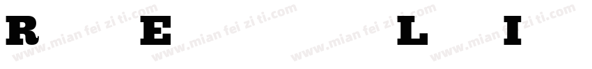 RoughEgyptienneLeftItalic字体转换