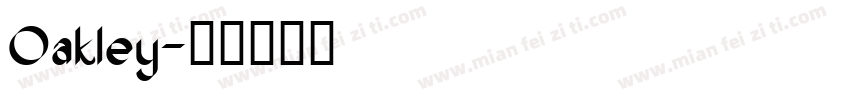 Oakley字体转换