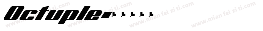 Octuple字体转换