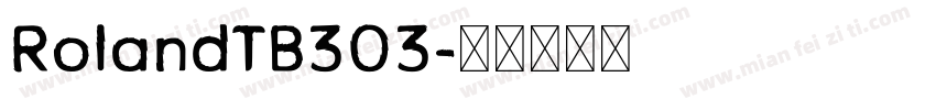 RolandTB303字体转换
