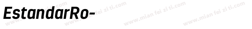EstandarRo字体转换