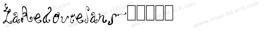 LaRedouteSans字体转换