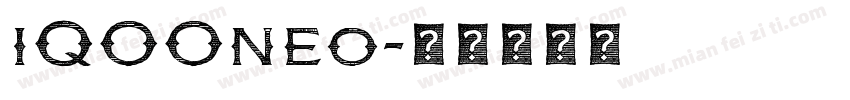 iQOOneo字体转换