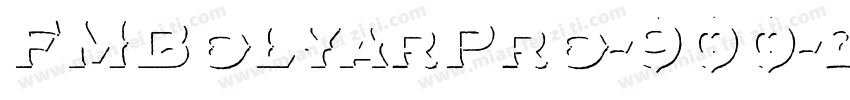 FMBolyarPro-900字体转换
