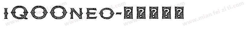 iQOOneo字体转换