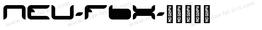 NEU-F6X字体转换