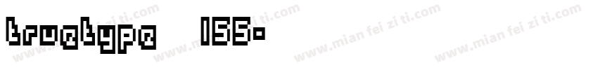 truetype字体155字体转换