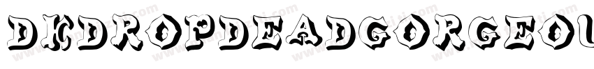 Dkdropdeadgorgeous-dGOx字体转换